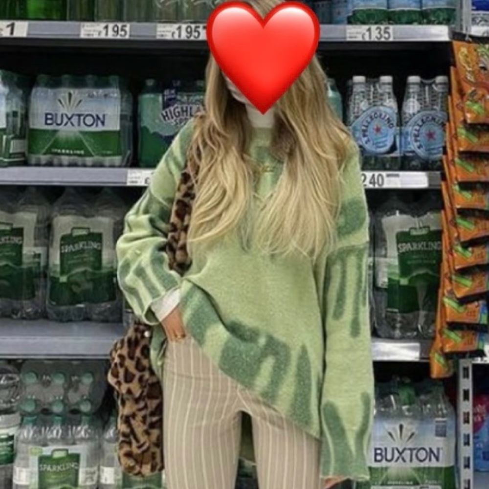 kiwikillerfashion green sweater
